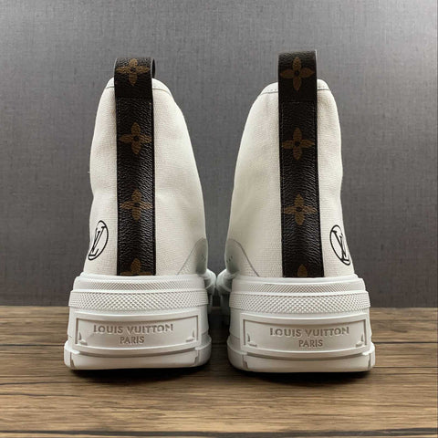 LV CANVAS BOOTS