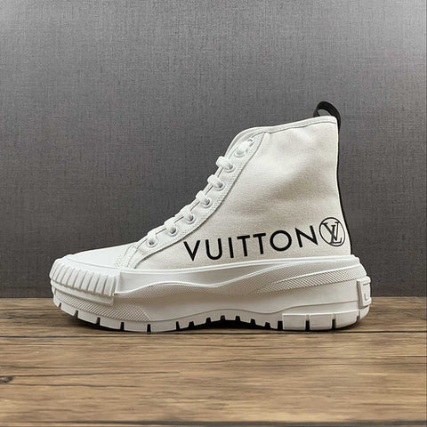 LV CANVAS BOOTS