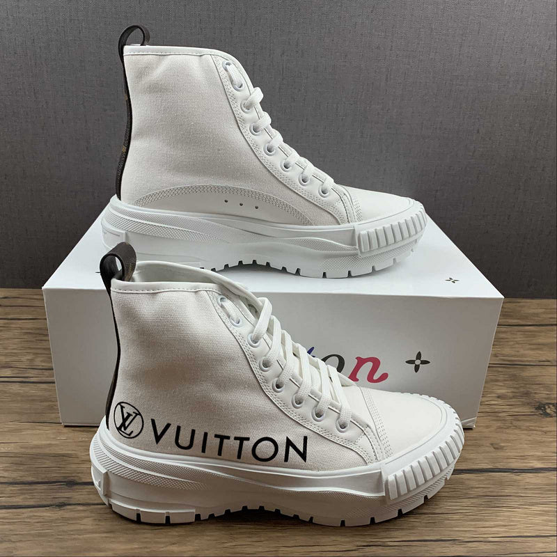 LV CANVAS BOOTS